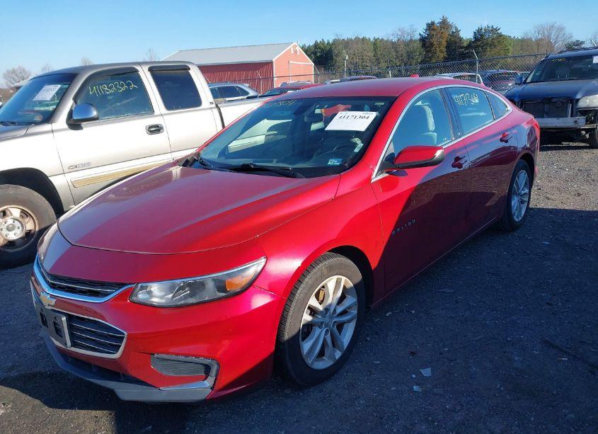 Photo 2 of 2016 Chevrolet Malibu 1LT (VIN 1G1ZE5ST1GF238601)
