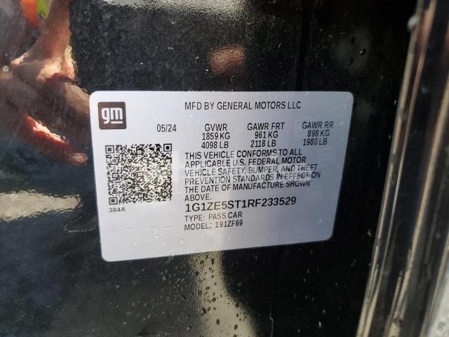 2024 CHEVROLET MALIBU PREMIER N/A (VIN 1G1ZE5ST1RF233529) main photo