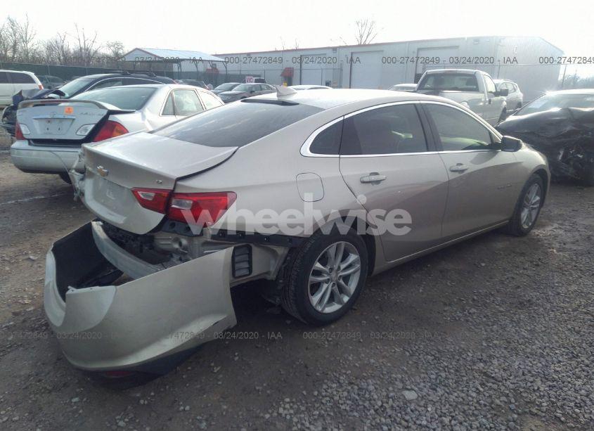 Photo 4 of 2016 Chevrolet Malibu 1LT (VIN 1G1ZE5ST3GF217149)