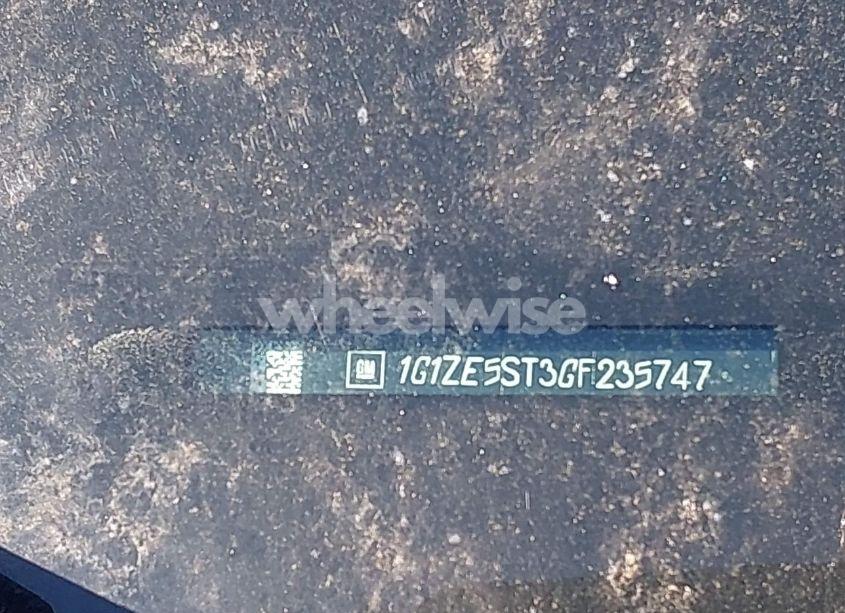 Photo 9 of 2016 Chevrolet Malibu 1LT (VIN 1G1ZE5ST3GF235747)