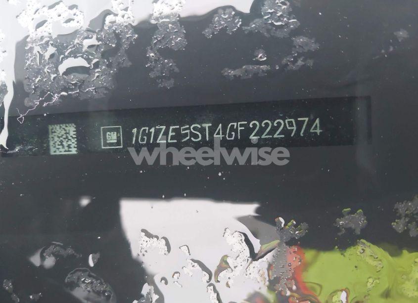 Photo 9 of 2016 Chevrolet Malibu 1LT (VIN 1G1ZE5ST4GF222974)