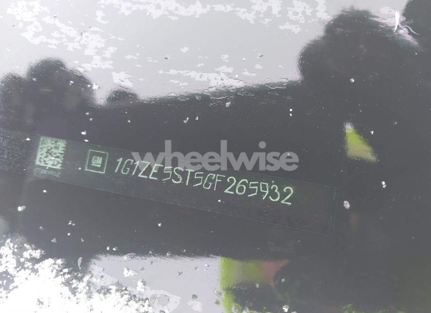 Photo 9 of 2016 Chevrolet Malibu 1LT (VIN 1G1ZE5ST5GF265932)