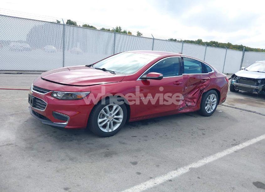 Photo 2 of 2017 Chevrolet Malibu 1LT (VIN 1G1ZE5ST5HF166027)