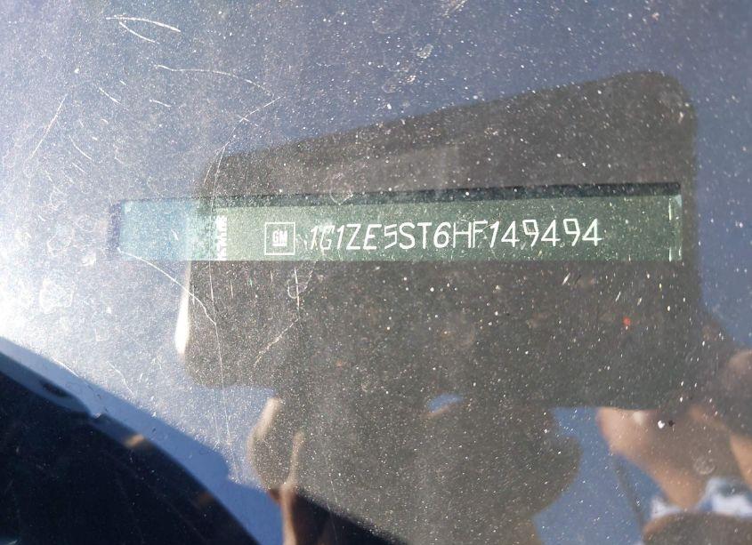 Photo 9 of 2017 Chevrolet Malibu 1LT (VIN 1G1ZE5ST6HF149494)