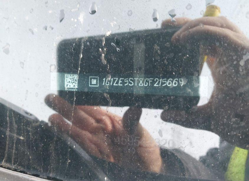 Photo 9 of 2016 Chevrolet Malibu 1LT (VIN 1G1ZE5ST8GF215669)