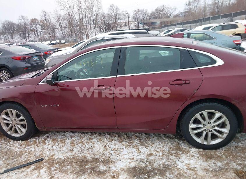 Photo 14 of 2016 Chevrolet Malibu 1LT (VIN 1G1ZE5ST8GF264807)