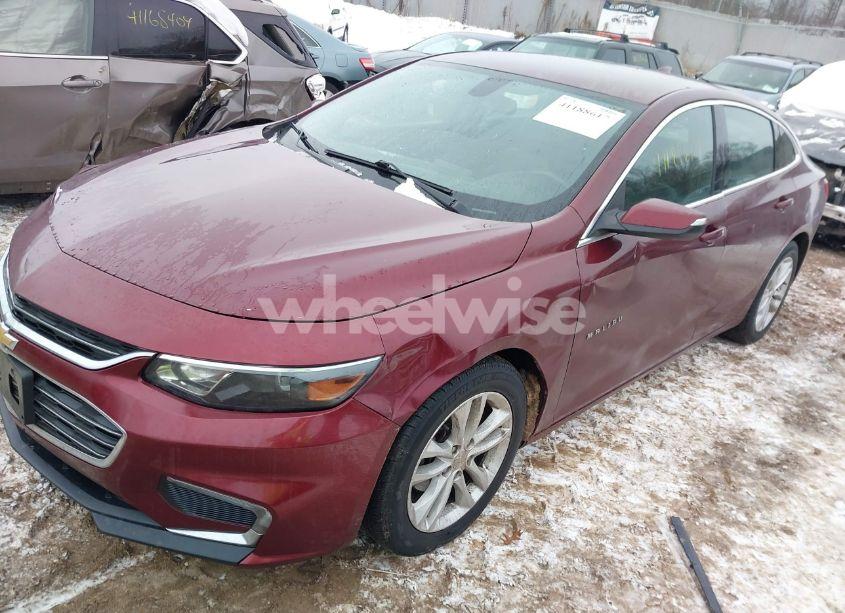 Photo 2 of 2016 Chevrolet Malibu 1LT (VIN 1G1ZE5ST8GF264807)