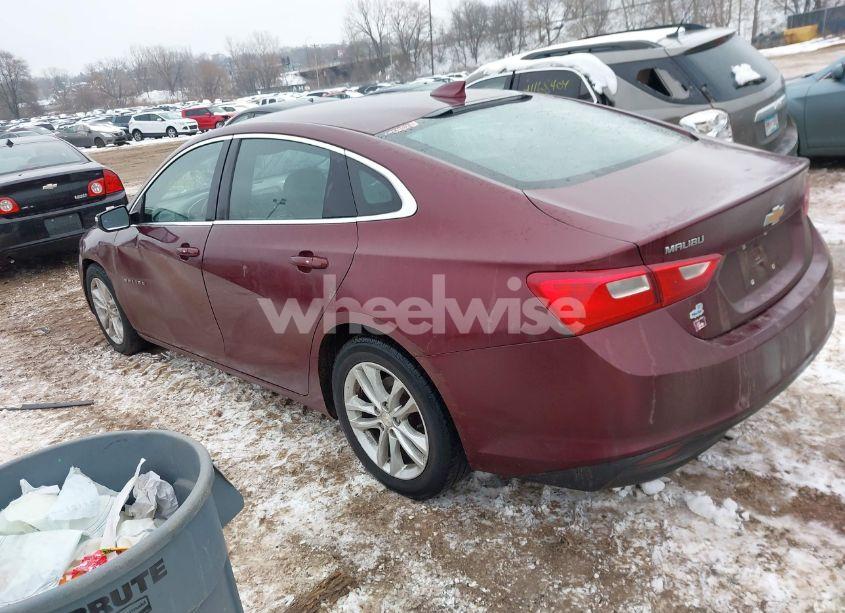 Photo 3 of 2016 Chevrolet Malibu 1LT (VIN 1G1ZE5ST8GF264807)
