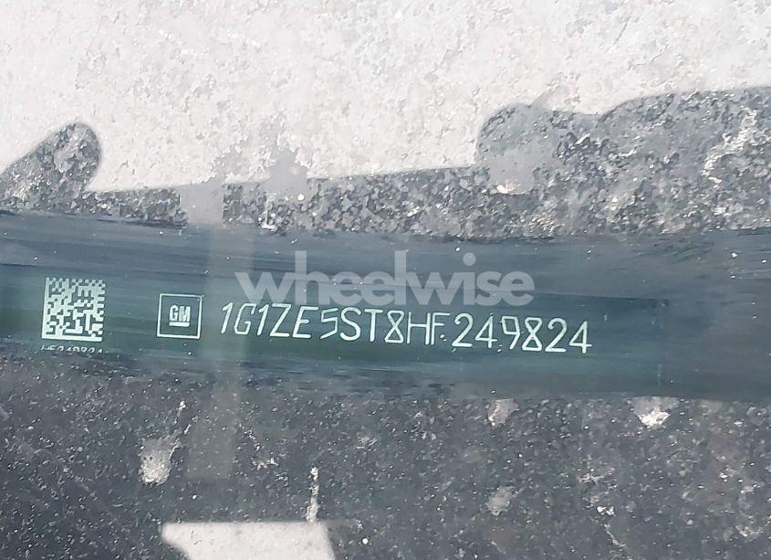 Photo 9 of 2017 Chevrolet Malibu 1LT (VIN 1G1ZE5ST8HF249824)