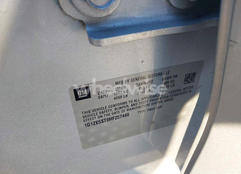 Photo 9 of 2017 Chevrolet Malibu 1LT (VIN 1G1ZE5ST8HF257440)