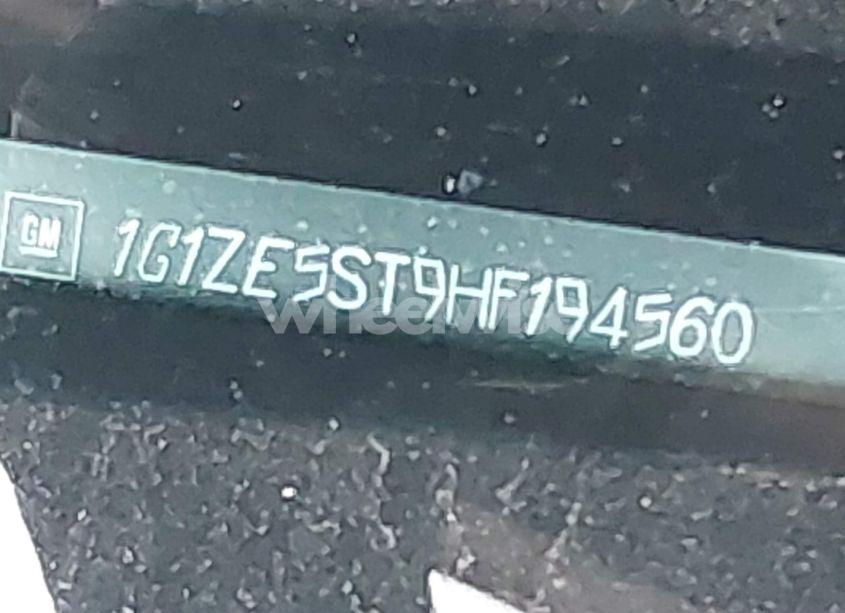 Photo 9 of 2017 Chevrolet Malibu 1LT (VIN 1G1ZE5ST9HF194560)