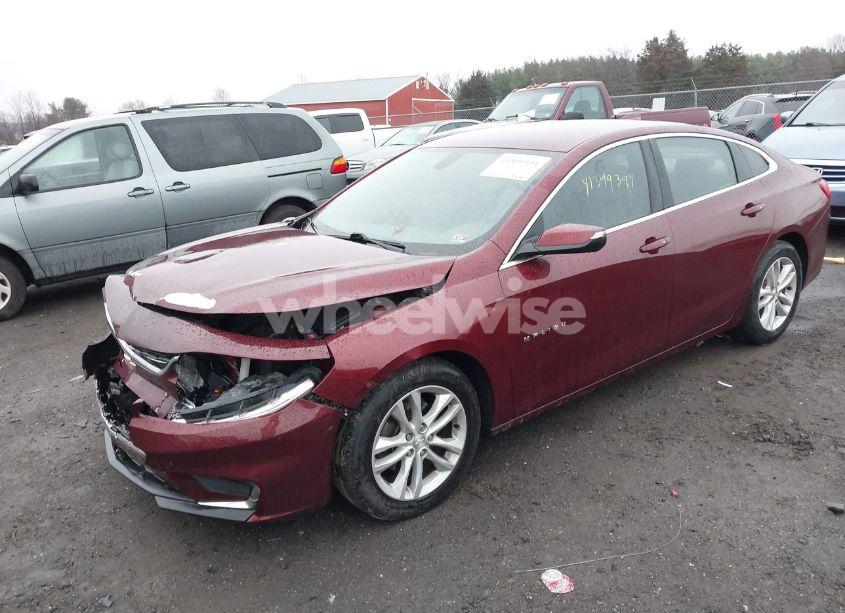 Photo 2 of 2016 Chevrolet Malibu 1LT (VIN 1G1ZE5STXGF181136)