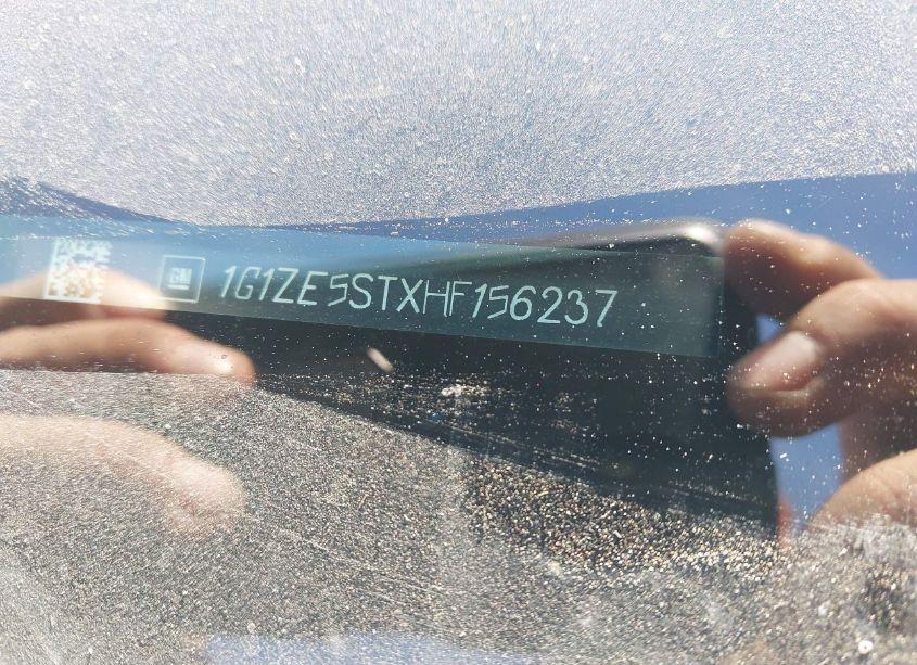 Photo 9 of 2017 Chevrolet Malibu 1LT (VIN 1G1ZE5STXHF156237)