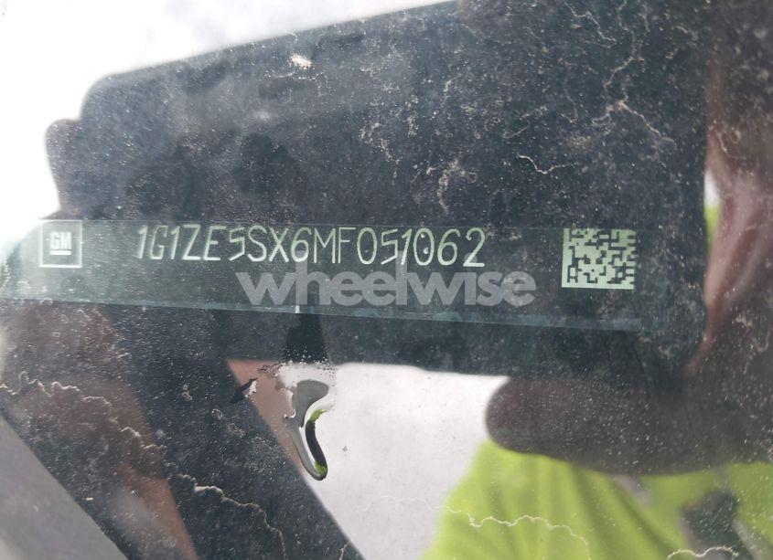 Photo 9 of 2021 Chevrolet Malibu FWD PREMIER (VIN 1G1ZE5SX6MF051062)