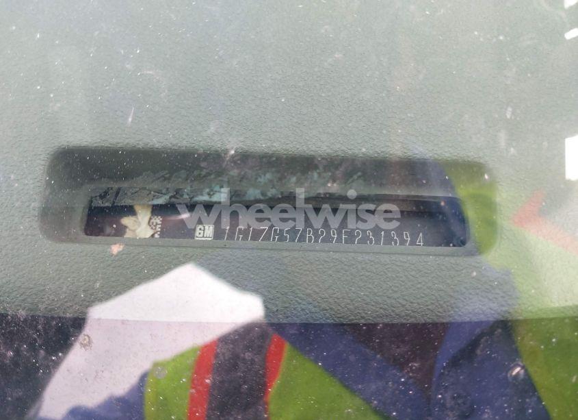 Photo 9 of 2009 Chevrolet Malibu LS (VIN 1G1ZG57B29F231394)