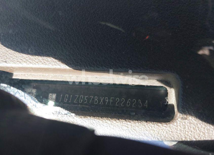 Photo 9 of 2009 Chevrolet Malibu LS (VIN 1G1ZG57BX9F226234)