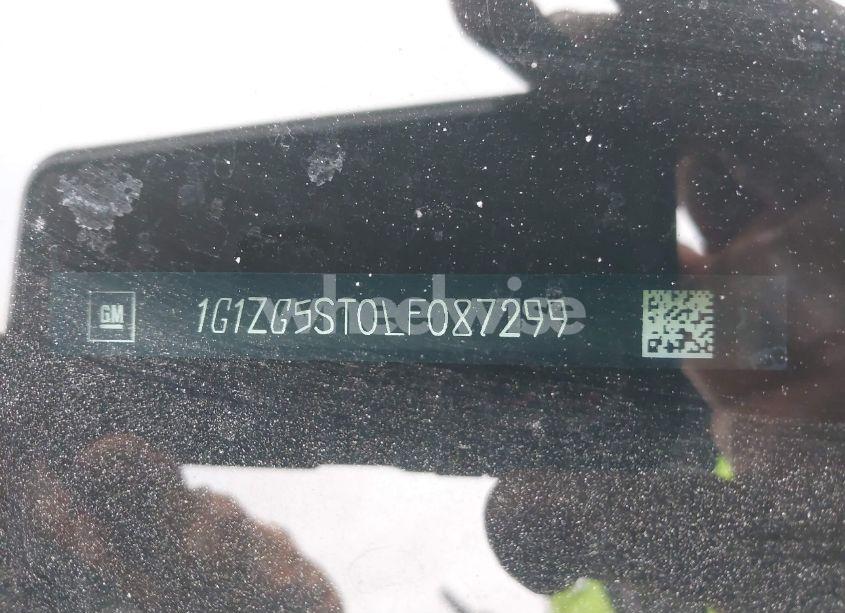 Photo 9 of 2020 Chevrolet Malibu FWD RS (VIN 1G1ZG5ST0LF087299)