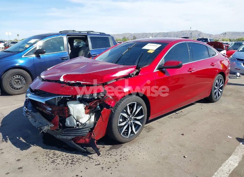 Photo 2 of 2021 Chevrolet Malibu FWD RS (VIN 1G1ZG5ST2MF087421)