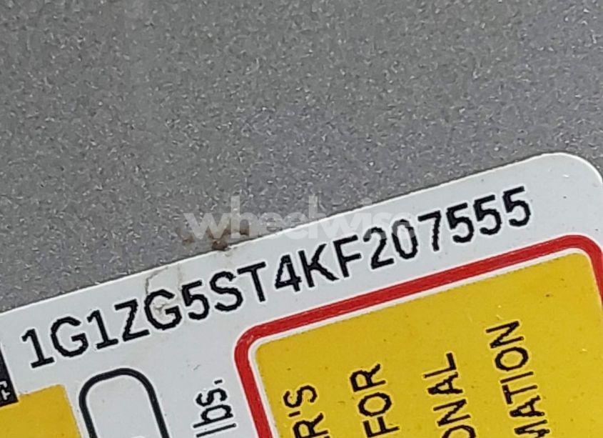 Photo 9 of 2019 Chevrolet Malibu RS (VIN 1G1ZG5ST4KF207555)