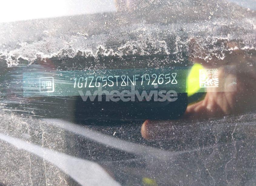 Photo 9 of 2022 Chevrolet Malibu FWD RS (VIN 1G1ZG5ST8NF192658)