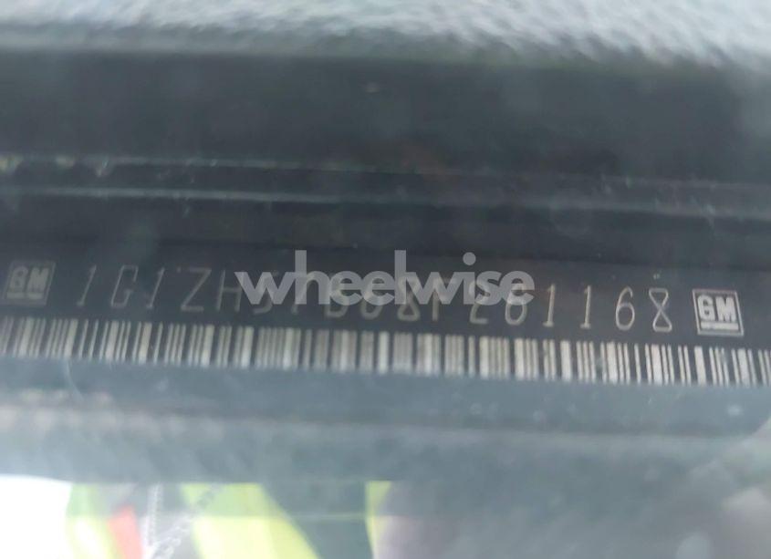 Photo 9 of 2008 Chevrolet Malibu LT (VIN 1G1ZH57B68F261168)