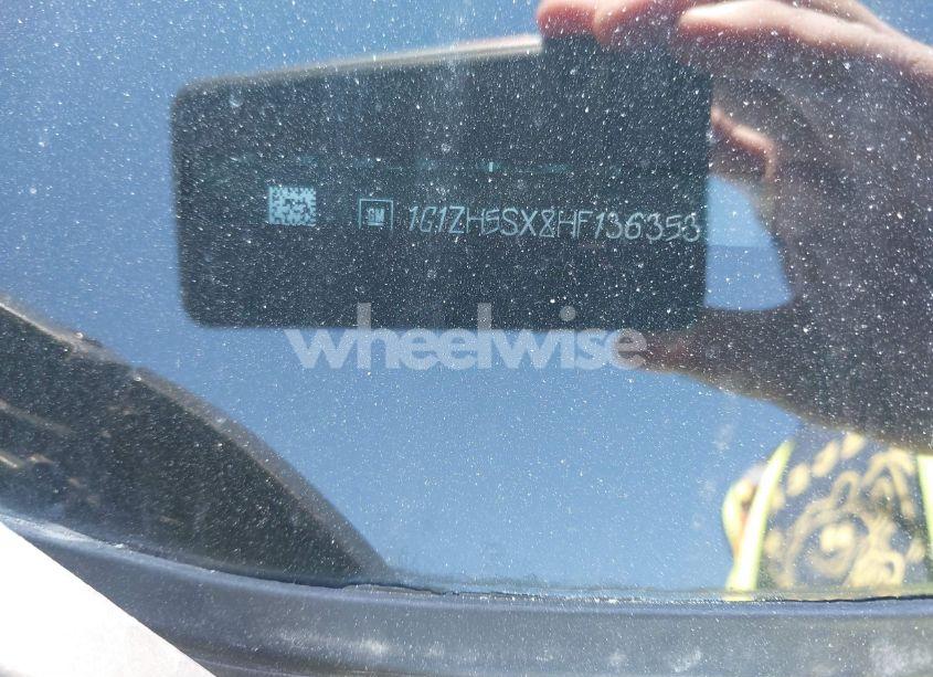 Photo 9 of 2017 Chevrolet Malibu PREMIER (VIN 1G1ZH5SX8HF136353)