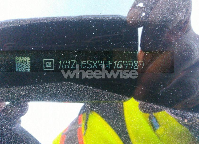 Photo 9 of 2017 Chevrolet Malibu PREMIER (VIN 1G1ZH5SX9HF169989)