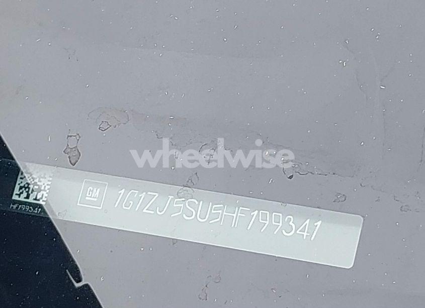 Photo 17 of 2017 Chevrolet Malibu HYBRID (VIN 1G1ZJ5SU5HF199341)