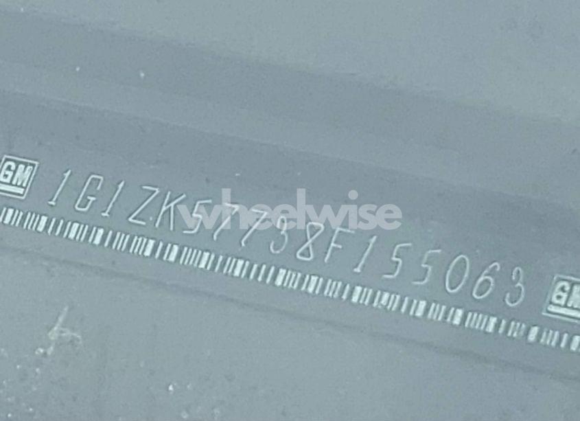 Photo 9 of 2008 Chevrolet Malibu LTZ (VIN 1G1ZK57738F155063)