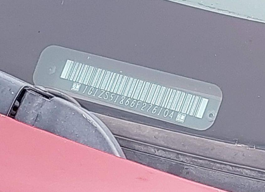 Photo 9 of 2006 Chevrolet Malibu LS (VIN 1G1ZS51866F276104)