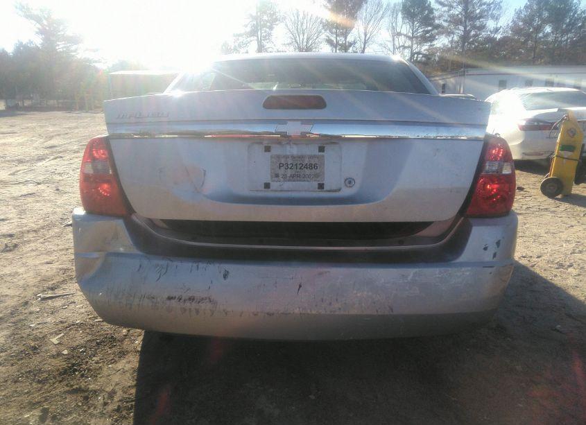 Photo 16 of 2005 Chevrolet Malibu (VIN 1G1ZS52F95F105200)