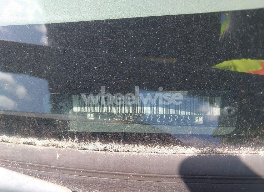 Photo 9 of 2007 Chevrolet Malibu LS (VIN 1G1ZS58F37F216223)