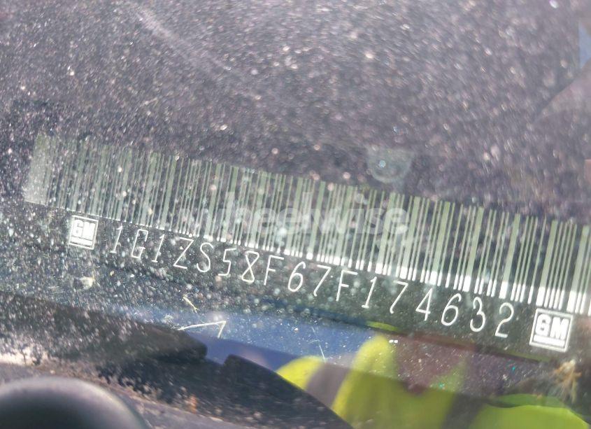 Photo 9 of 2007 Chevrolet Malibu LS (VIN 1G1ZS58F67F174632)