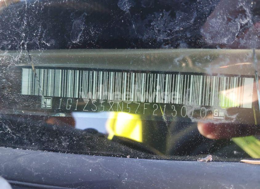 Photo 9 of 2007 Chevrolet Malibu LS (VIN 1G1ZS58N57F213010)