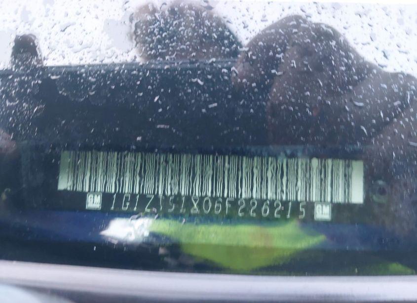 Photo 9 of 2006 Chevrolet Malibu LT (VIN 1G1ZT51806F226215)