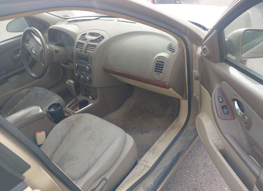 Photo 5 of 2006 Chevrolet Malibu LT (VIN 1G1ZT51886F143485)