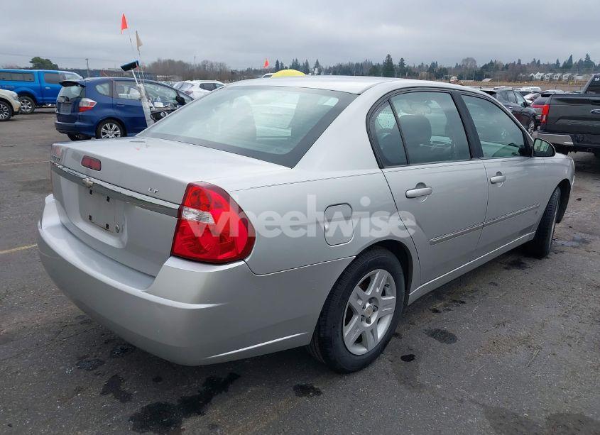 Photo 4 of 2006 Chevrolet Malibu LT (VIN 1G1ZT51F16F183132)