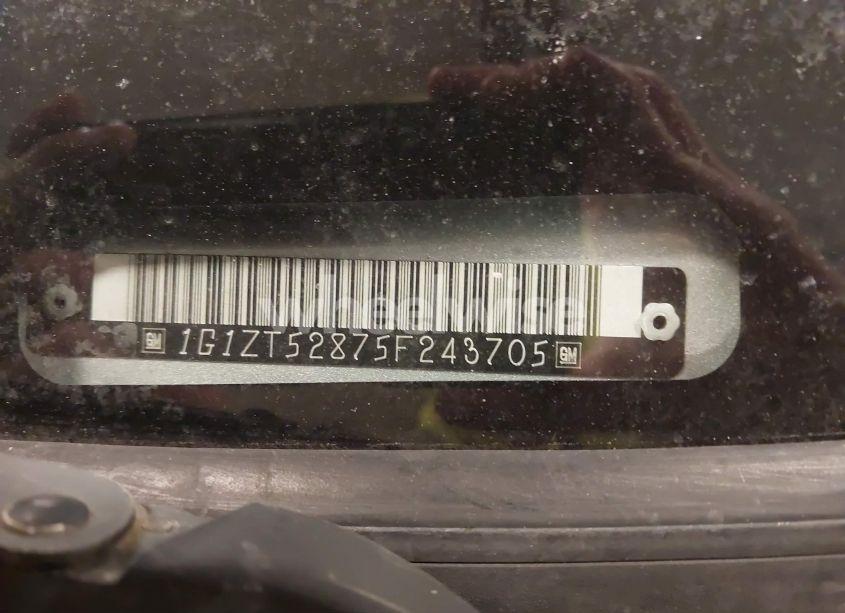 Photo 9 of 2005 Chevrolet Malibu LS (VIN 1G1ZT52875F243705)