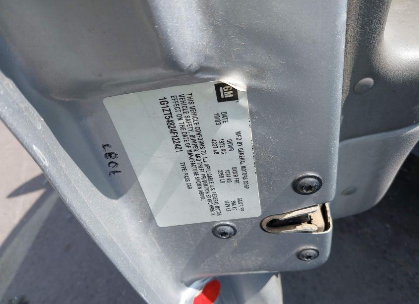 Photo 9 of 2004 Chevrolet Malibu LS (VIN 1G1ZT54824F122401)