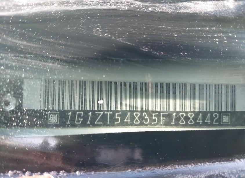 Photo 9 of 2005 Chevrolet Malibu LS (VIN 1G1ZT54835F188442)