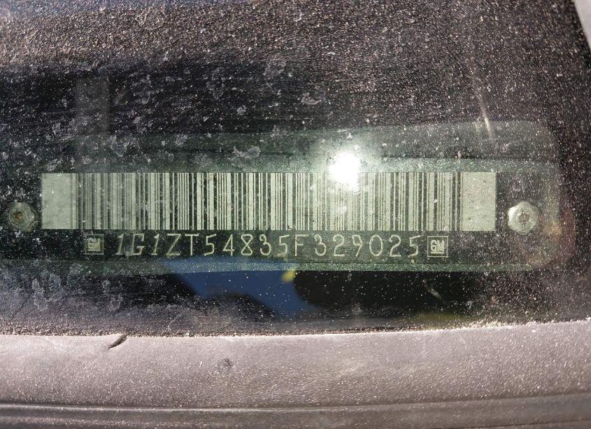 Photo 9 of 2005 Chevrolet Malibu LS (VIN 1G1ZT54835F329025)