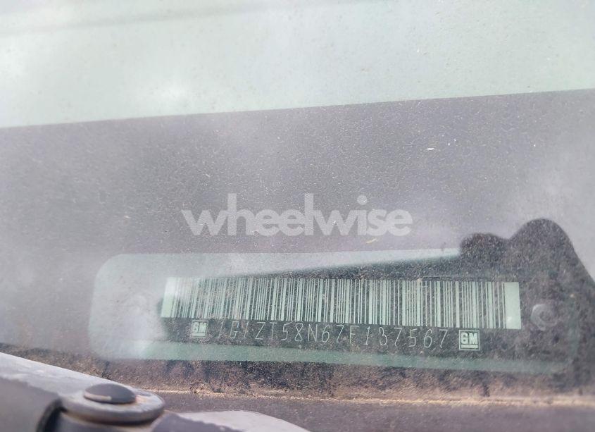 Photo 9 of 2007 Chevrolet Malibu LT (VIN 1G1ZT58N67F137567)