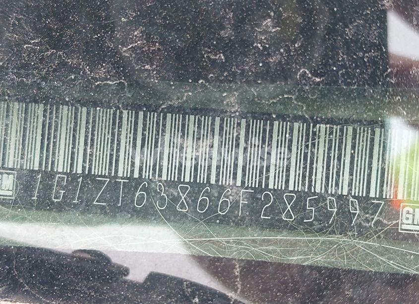 Photo 9 of 2006 Chevrolet Malibu MAXX LT (VIN 1G1ZT63866F285997)