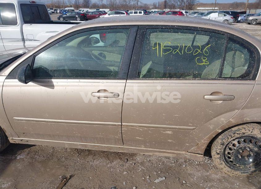 Photo 14 of 2005 Chevrolet Malibu LT (VIN 1G1ZU54845F196319)