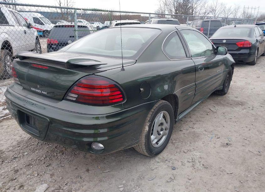 Photo 4 of 2000 Pontiac Grand AM SE (VIN 1G2NE12T2YM801316)