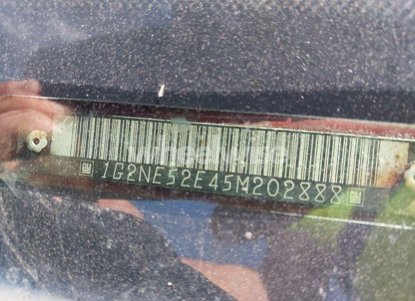 Photo 9 of 2005 Pontiac Grand AM SE (VIN 1G2NE52E45M202888)