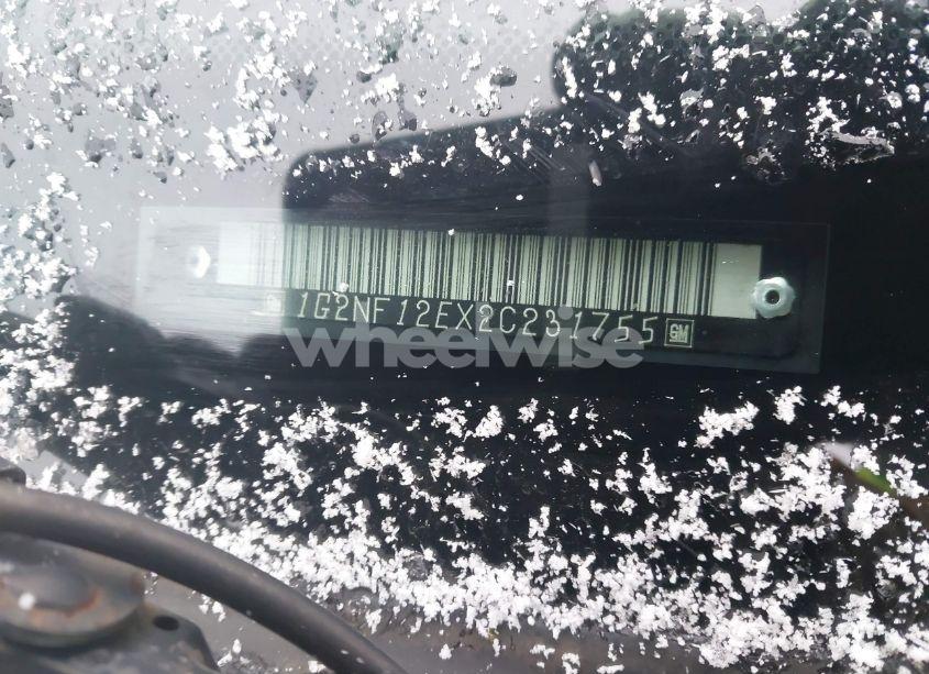 Photo 9 of 2002 Pontiac Grand AM SE1 (VIN 1G2NF12EX2C231755)