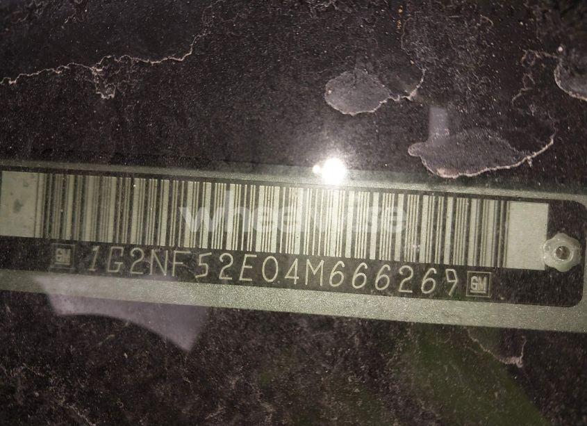 Photo 9 of 2004 Pontiac Grand AM SE1 (VIN 1G2NF52E04M666269)