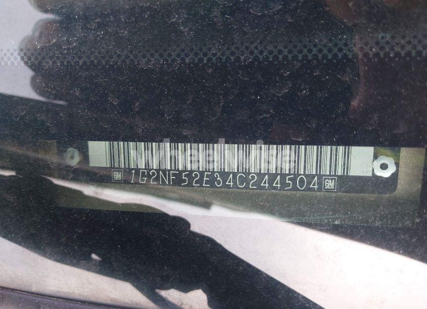 Photo 9 of 2004 Pontiac Grand AM SE1 (VIN 1G2NF52E34C244504)