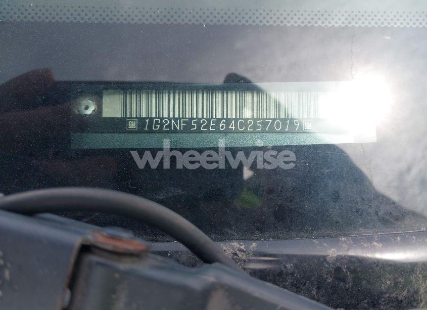 Photo 9 of 2004 Pontiac Grand AM SE1 (VIN 1G2NF52E64C257019)